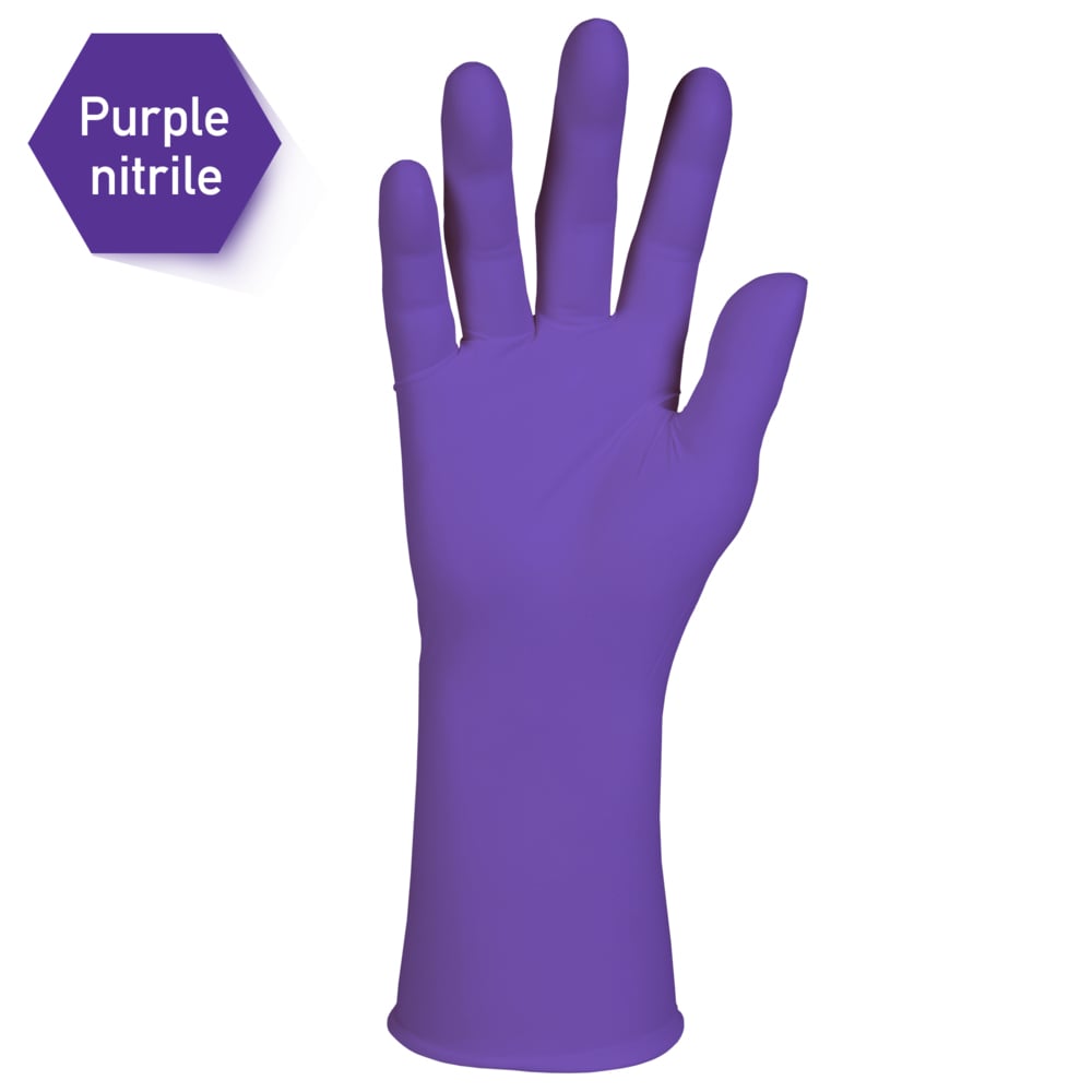 KimberlyClark Kimtech Purple Nitrile-Xtra Gloves | LabSource